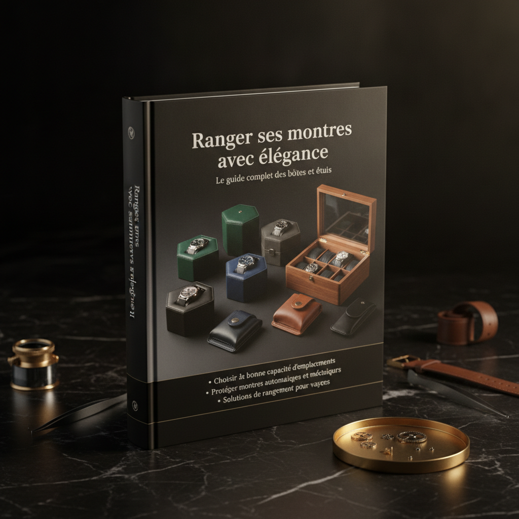 Ranger ses montres : le guide des boîtes, étuis et écrins