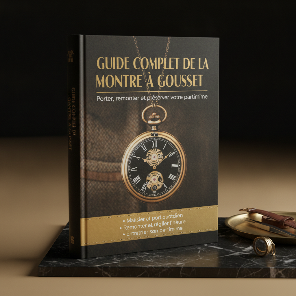 Montre à gousset : le guide pour la porter et la remonter