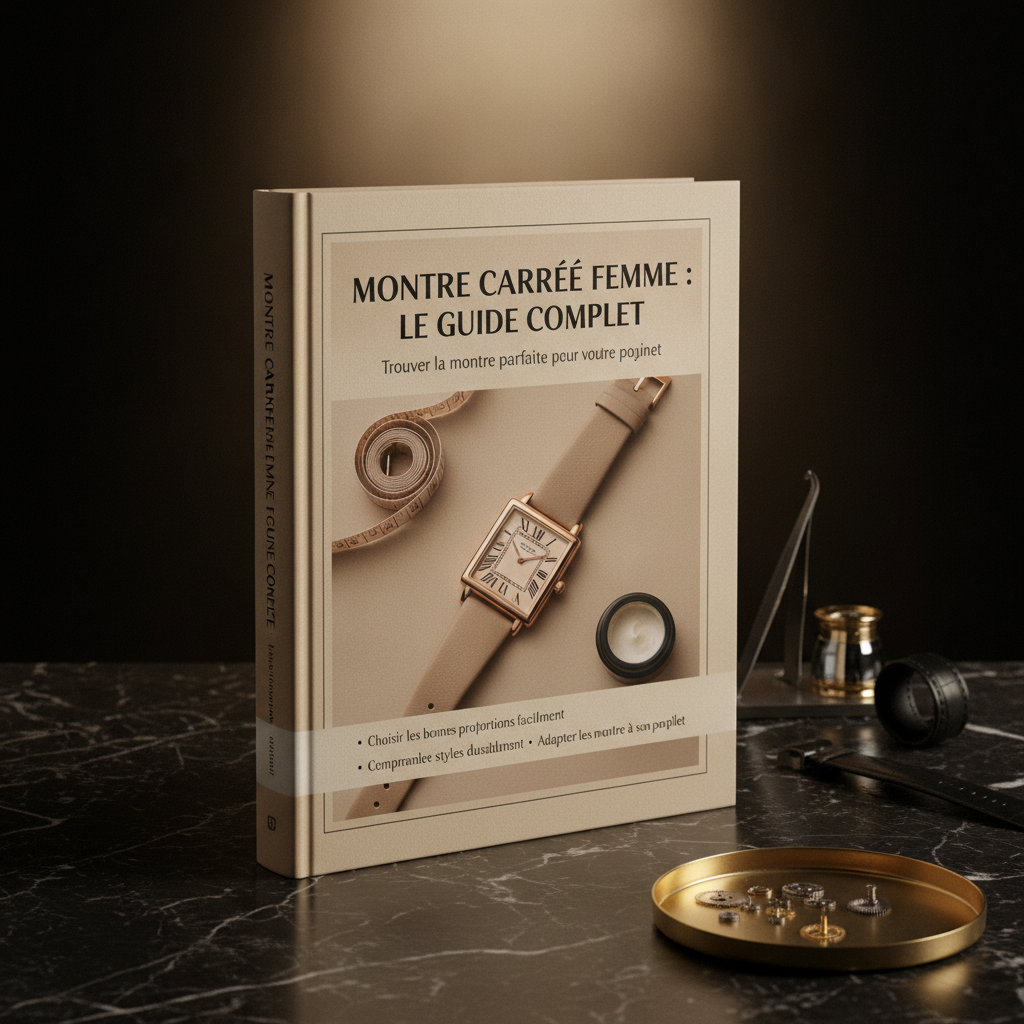 Montre carrée femme : le guide pour choisir la bonne taille