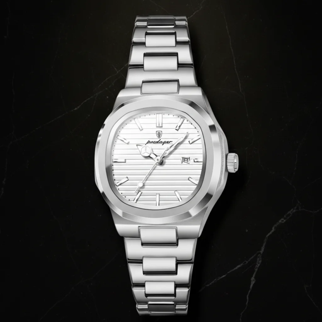Caelia — Montre femme quartz bracelet acier