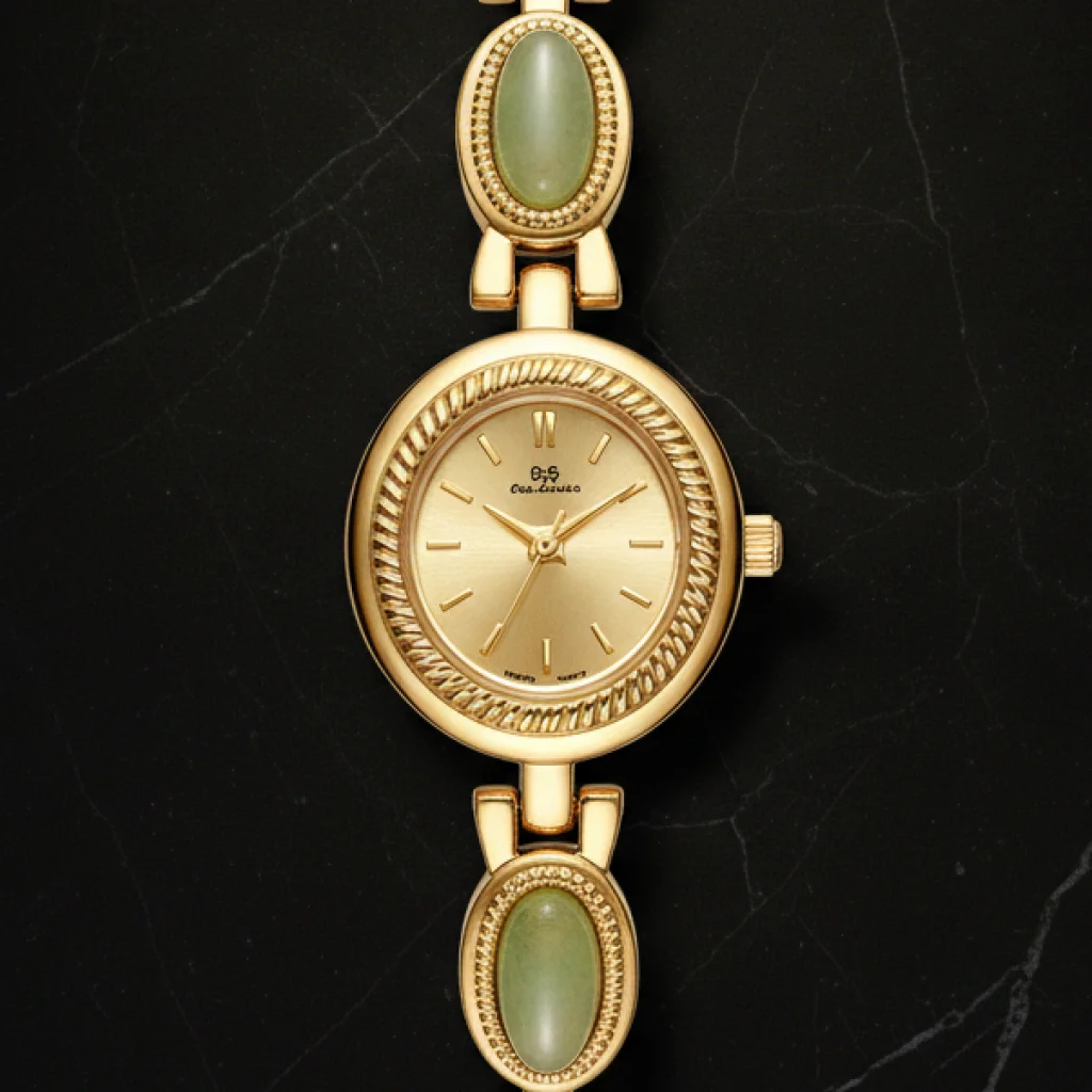 Elora — Montre femme quartz cadran pierre naturelle